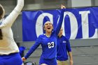Volleyball vs Emerson  Wheaton College Women's Volleyball vs Emerson College. - Photo by Keith Nordstrom : Wheaton, Volleyball, VB2019